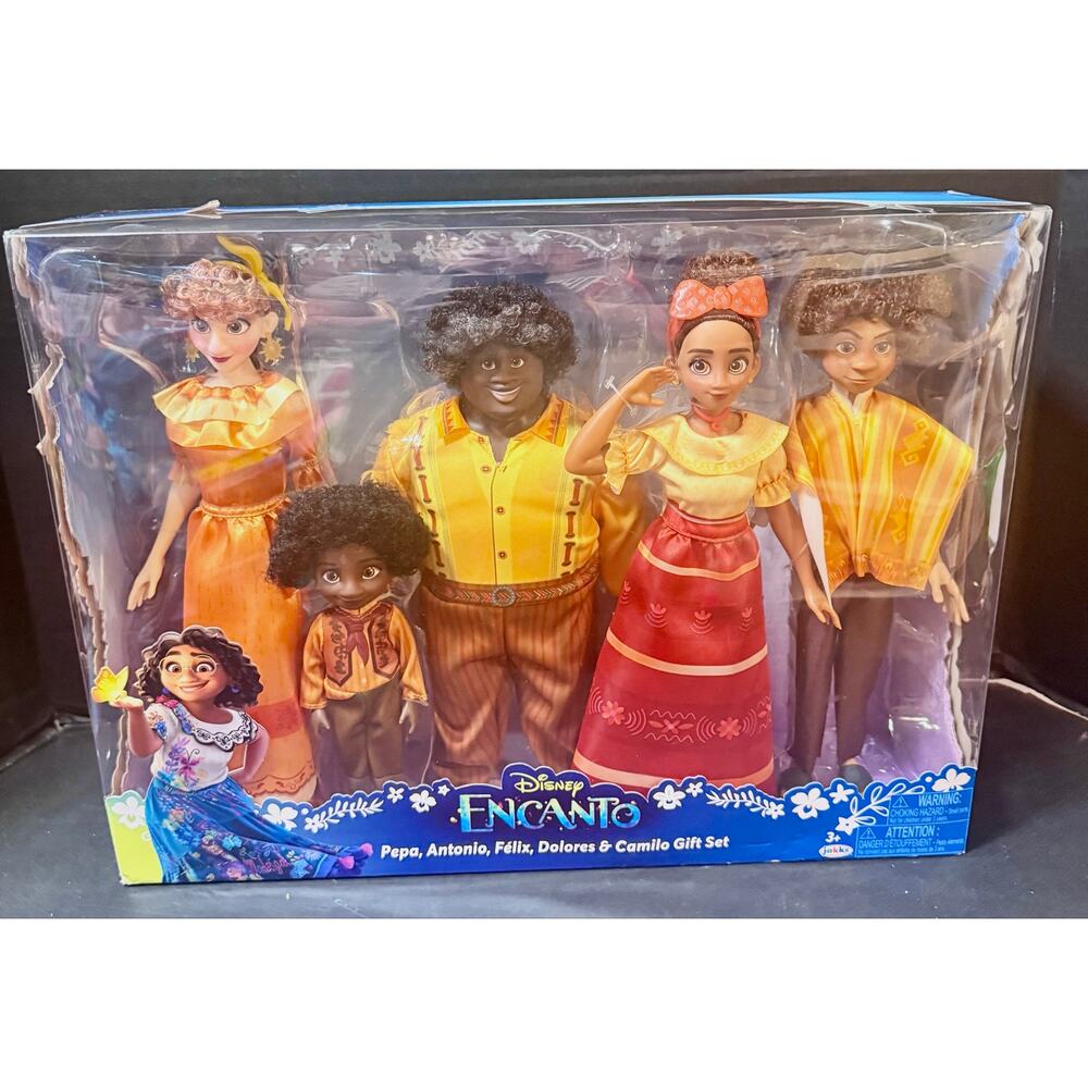 Disney Encanto Doll Family Gift Set - Camilo Pepa Felix Dolores Antonio Madrigal